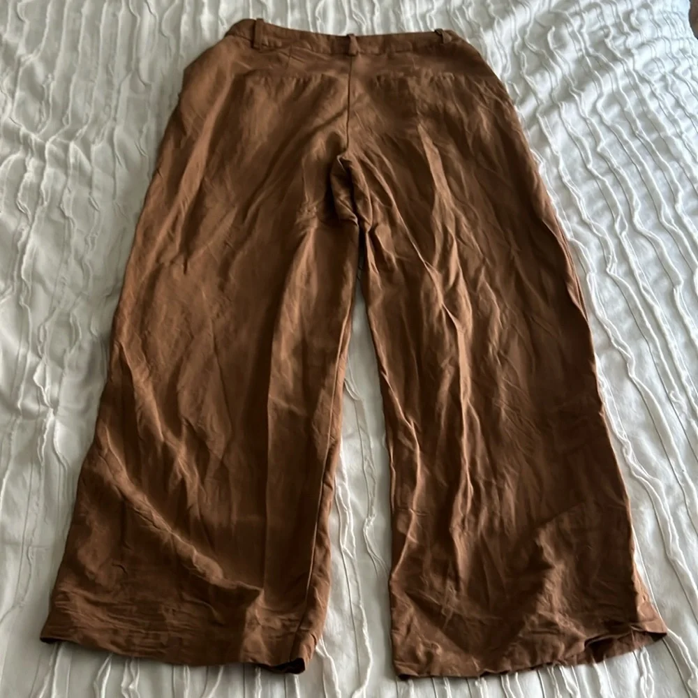 H&M Linen Blend Trousers